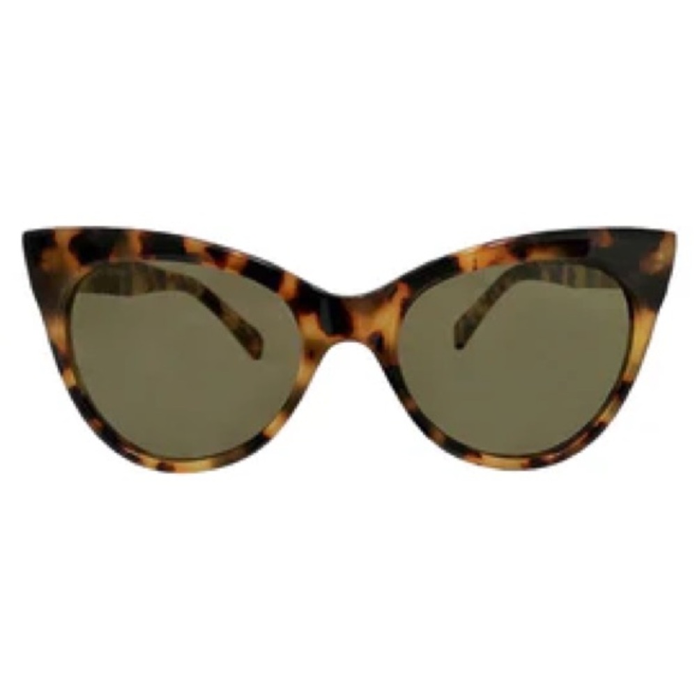 Norma Kamali square cat eye sunglassess